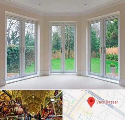 درب UPVC در بازار وکیل شیراز