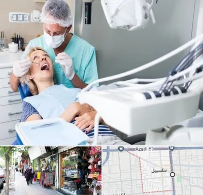 جراح دندانپزشک در سلسبیل