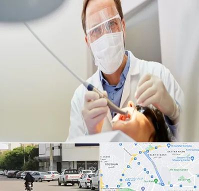 جراح لثه در قدوسی شرقی شیراز