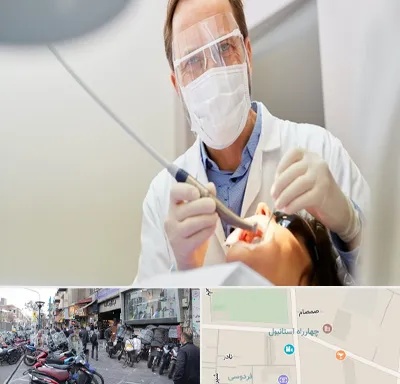 جراح لثه در چهارراه استانبول