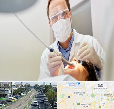 جراح لثه در جنوب تهران 