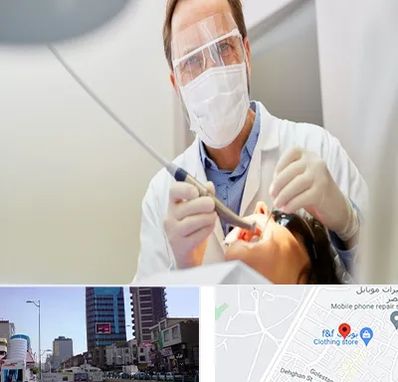 جراح لثه در چهارراه طالقانی کرج