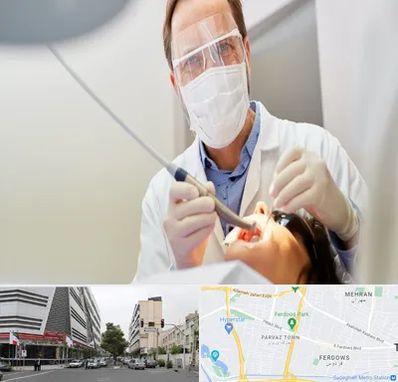 جراح لثه در بلوار فردوس 