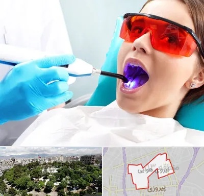 جراحی لثه با لیزر در نیروی هوایی