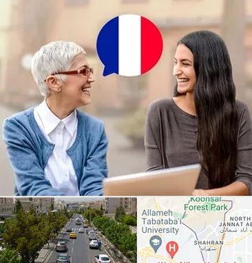 آموزشگاه زبان فرانسوی در شهران