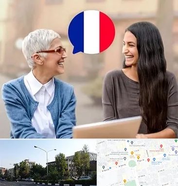 آموزشگاه زبان فرانسوی در میدان کاج