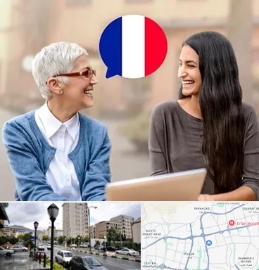 آموزشگاه زبان فرانسوی در شمال غرب تهران