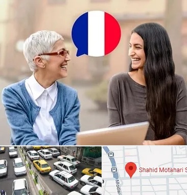 آموزشگاه زبان فرانسوی در مطهری تهران