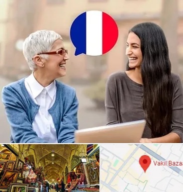 آموزشگاه زبان فرانسوی در بازار وکیل شیراز