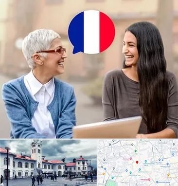 آموزشگاه زبان فرانسوی در میدان شهرداری رشت