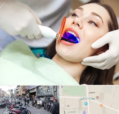دندانپزشکی بدون درد در چهارراه استانبول