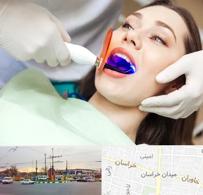 دندانپزشکی بدون درد در میدان خراسان