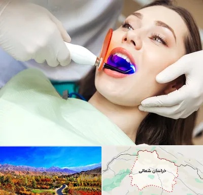 دندانپزشکی بدون درد در خراسان شمالی