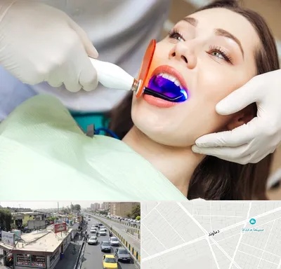 دندانپزشکی بدون درد در خیابان دماوند