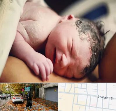 زایمان فیزیولوژیک در خیابان فلسطین