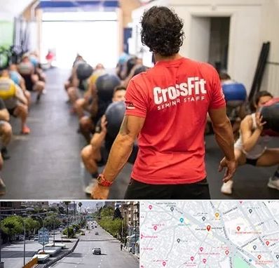 باشگاه کراس فیت در خیابان زند شیراز