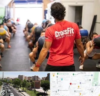 باشگاه کراس فیت در شهرک آزمایش