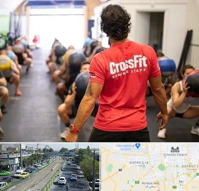 باشگاه کراس فیت در جنوب تهران