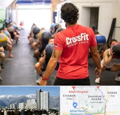 باشگاه کراس فیت در شهرک غرب تهران