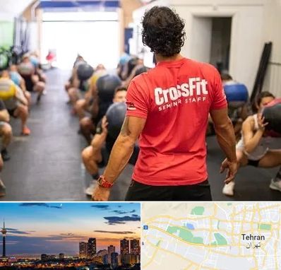 باشگاه کراس فیت در غرب تهران