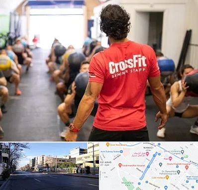 باشگاه کراس فیت در خیابان ملاصدرا شیراز