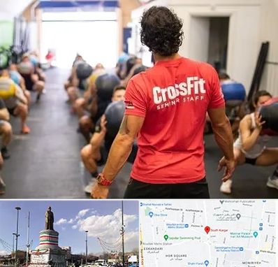 باشگاه کراس فیت در کارگر جنوبی
