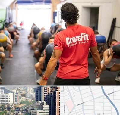 باشگاه کراس فیت در خیابان بهشتی