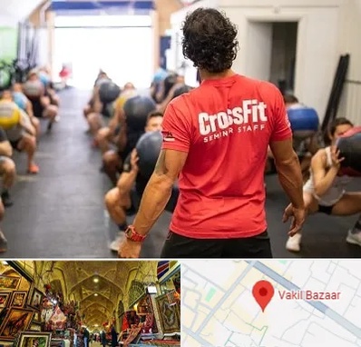 باشگاه کراس فیت در بازار وکیل شیراز