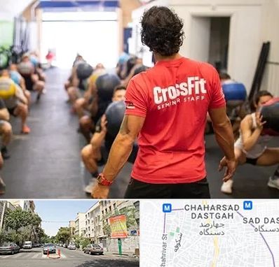باشگاه کراس فیت در چهارصد دستگاه