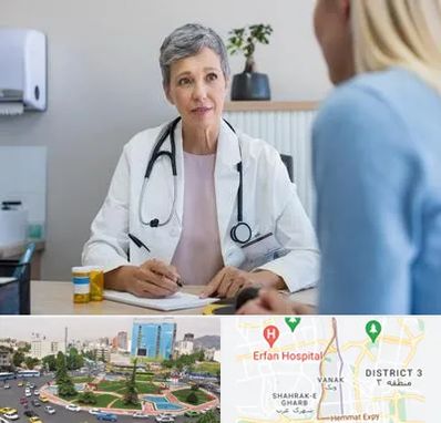 معاینه پرده بکارت در ونک 