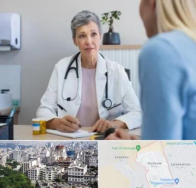 معاینه پرده بکارت در ولنجک 