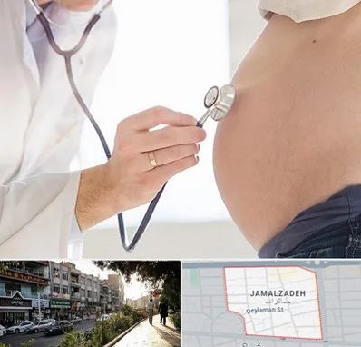 آزمایش غربالگری در خیابان جمالزاده