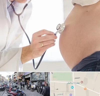 آزمایش غربالگری در چهارراه استانبول