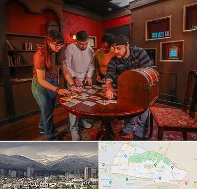 اتاق فرار در منطقه 4 تهران