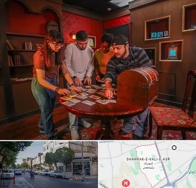 اتاق فرار در شهرک ولیعصر