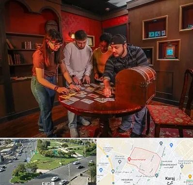 اتاق فرار در شاهین ویلا کرج