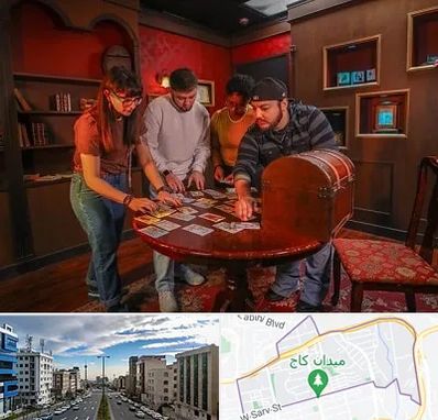 اتاق فرار در سعادت آباد تهران