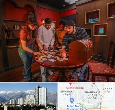 اتاق فرار در شهرک غرب تهران