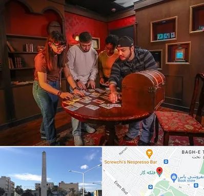 اتاق فرار در فلکه گاز شیراز