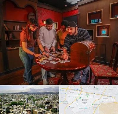 اتاق فرار در منطقه 8 تهران