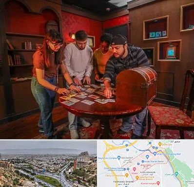 اتاق فرار در معالی آباد شیراز