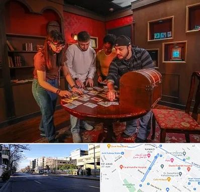 اتاق فرار در خیابان ملاصدرا شیراز