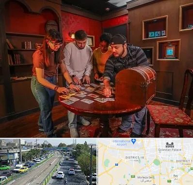 اتاق فرار در جنوب تهران