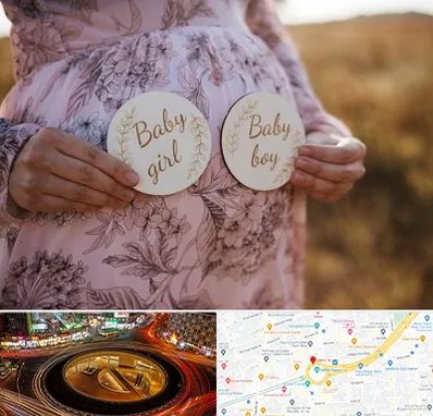 دکتر زنان تعیین جنسیت در میدان ولیعصر