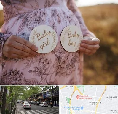 دکتر زنان تعیین جنسیت در ظفر 