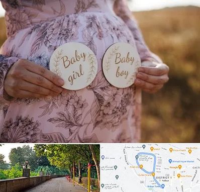 دکتر زنان تعیین جنسیت در فلکه گاز رشت