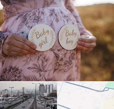 دکتر زنان تعیین جنسیت در بلوار ارتش