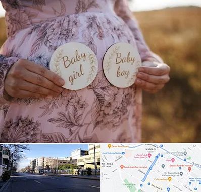 دکتر زنان تعیین جنسیت در خیابان ملاصدرا شیراز