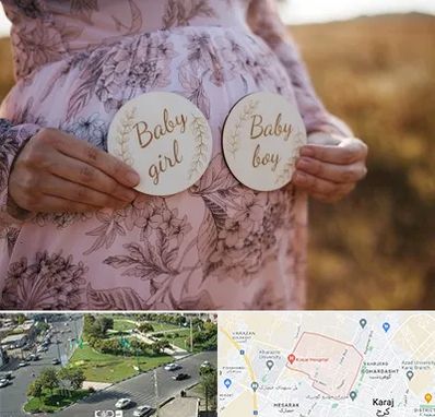 دکتر زنان تعیین جنسیت در شاهین ویلا کرج