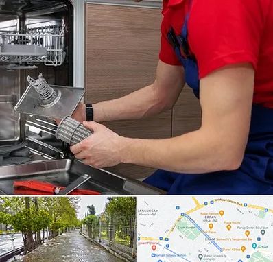 آموزشگاه تعمیرات لوازم خانگی در خیابان ارم شیراز